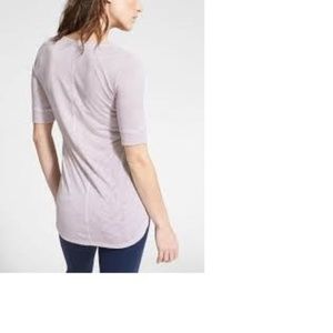 NEW Athleta Women Tee Shirt Breezy Yoga Fitness
